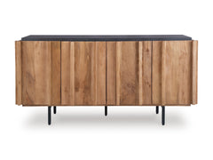 Brown/Charcoal Accent Cabinet, view 5 - 5