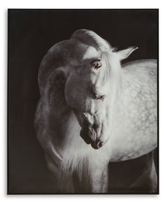 Black/White Archerwick wall art, full product view - 1