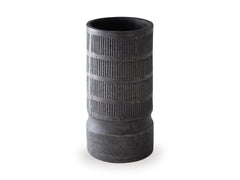 Antique Black 15.38-inch height vase, product view 3 - 3