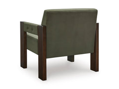 Olive Wood Frame Accent Chair, product view 4 - 9