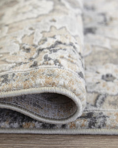 Multi 63" x 87", rolled rug backing detail - 8