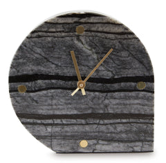 Black two-piece table clock set, product view 5 - 5