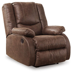 Coffee, complete recliner closed angled view - 1