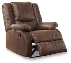 Coffee, complete recliner with footrest extended - 3