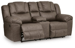 Driftwood, complete loveseat with footrest extended - 3