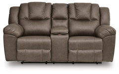 Driftwood, complete loveseat, front view - 4