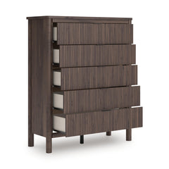 Brown / Chest of Drawers, drawers open - 2