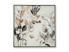 Tan/Brown/Black Trulow wall art, full product view - 1