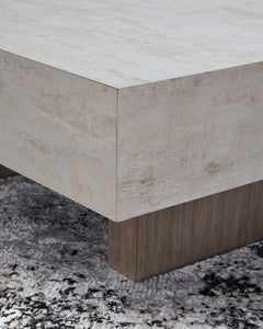 Light Grayish Brown Square Coffee Table, product view 4 - 4
