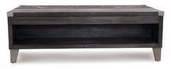 Dark Gray Lift-Top Coffee Table, product view 4 - 4