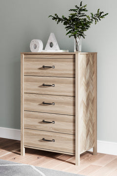 Tan, chest in room setting - 5