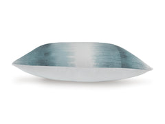Teal/White / Throw Pillow, side view - 3