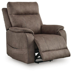 Espresso, recliner with footrest extended - 3