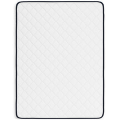 White Twin, full mattress top view - 12