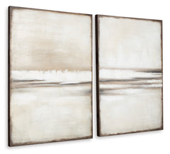Tan/Brown Two-Piece Wall Art Set, product view 2 - 2