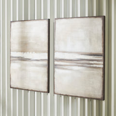Tan/Brown Two-Piece Wall Art Set, product view 5 - 5