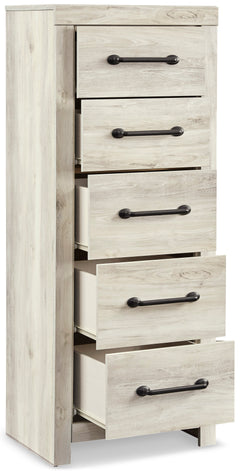 Whitewash, chest with drawers open - 3
