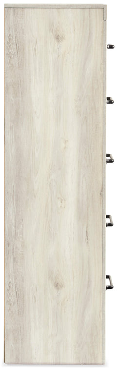 Whitewash, full side view of narrow chest - 4