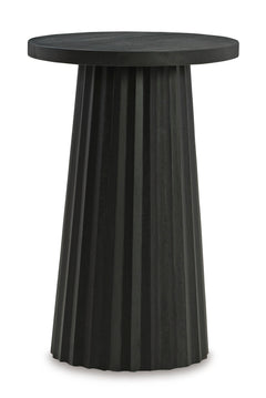Black accent table, product view 2 - 2
