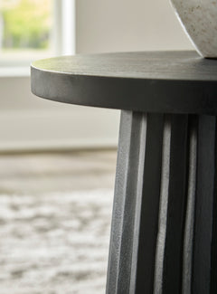 Black accent table, product view 3 - 3