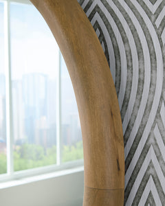 Brown Accent Mirror, view 3 - 3