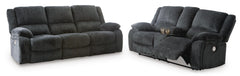 Slate / Power Sofa + Power Loveseat, complete matching set - 9