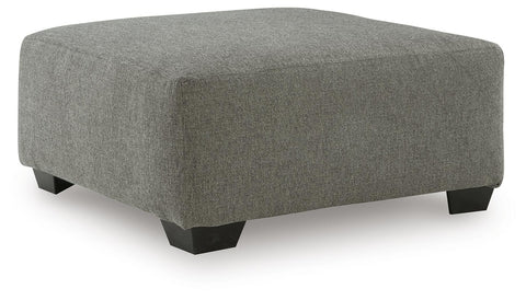 Greystone Textured Oversized Square Ottoman