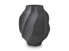 Black 16.63-inch height vase, product view 2 - 6