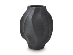 Black 16.63-inch height vase, product view 3 - 7