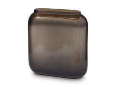 Gray/Gold Finish 9.75-inch height vase, product view 3 - 6