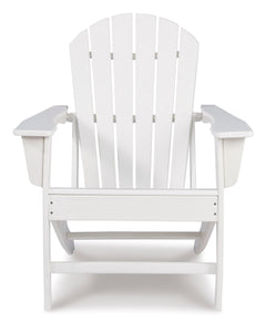 White outdoor Adirondack chair, product view 2 - 20