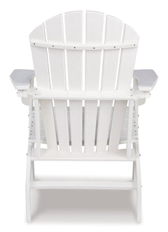 White outdoor Adirondack chair, product view 3 - 21