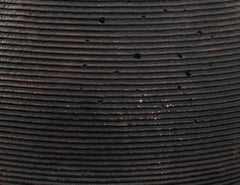 Antique Brown 17-inch height vase, product view 4 - 8