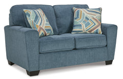Blue / Sofa + Loveseat, component view 2 - 3