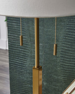 Gold Finish table lamp, product view 3 - 3