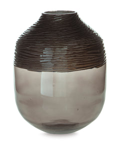 Iridescent Gray 11.88-inch height vase, product view 2 - 8