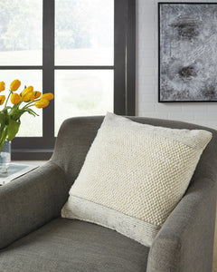 Gray/White / Throw Pillow, room setting; other items excluded - 4