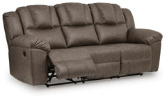 Driftwood, complete sofa with footrest extended - 3