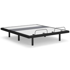 Charcoal Gray / King, complete King adjustable base in flat position - 7