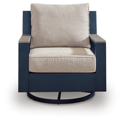 Navy Blue/Driftwood, front chair view - 3