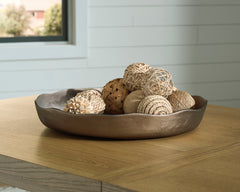 Champagne Gold Finish tray, product view 3 - 3