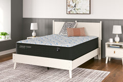 Gray/Blue Twin, mattress in room; base and furnishings excluded - 9