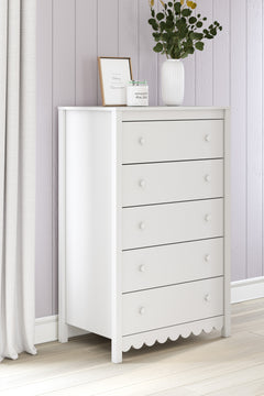 White, chest in room setting - 5