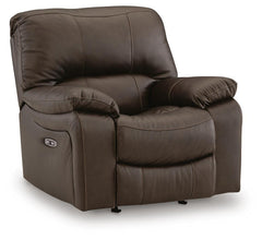 Dark Brown, full recliner in closed position - 1