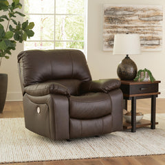Dark Brown, recliner in room; other furniture and decor excluded - 2