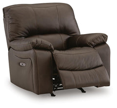 Dark Brown, full recliner in open position - 3