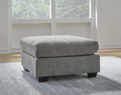 Gray, ottoman in room - 6