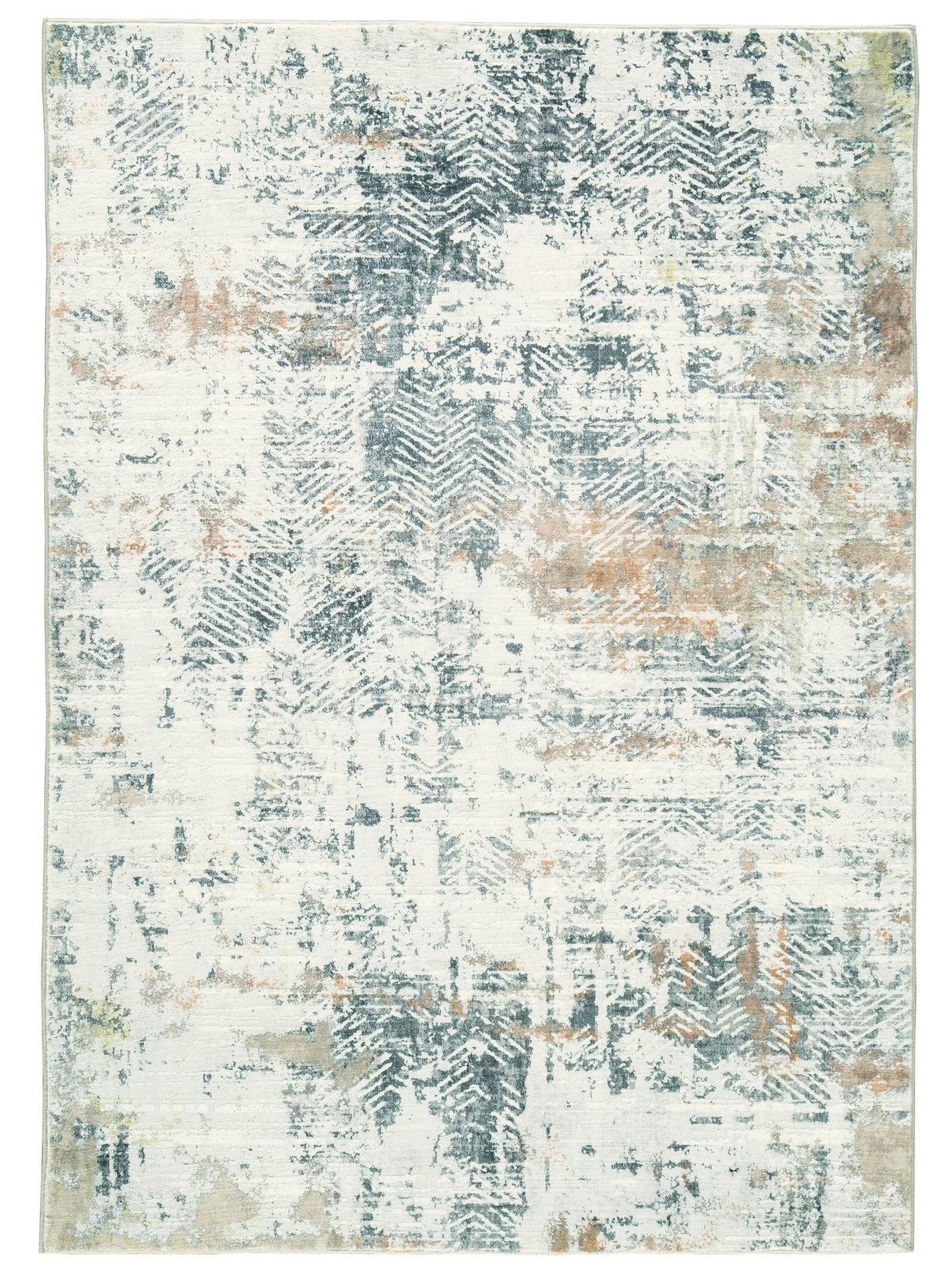 Multi 89.63" x 114.38", complete rug design; representative size