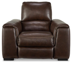 Walnut, front recliner view - 4