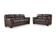Umber / Sofa and Loveseat Set, complete matching set - 5